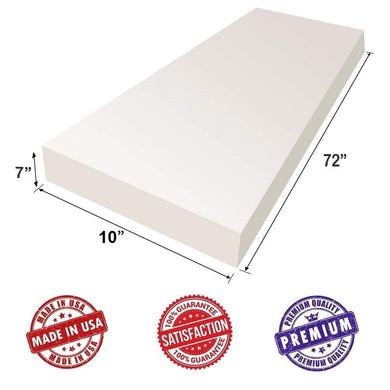 Upholstery Visco Memory Foam Sheet 3.5 lb Density - Good for Sofa Cushion, Mattress, Wheelchair, Luxury Quality, May Relieve Backache & Bed Sores by Dream Solutions USA (7