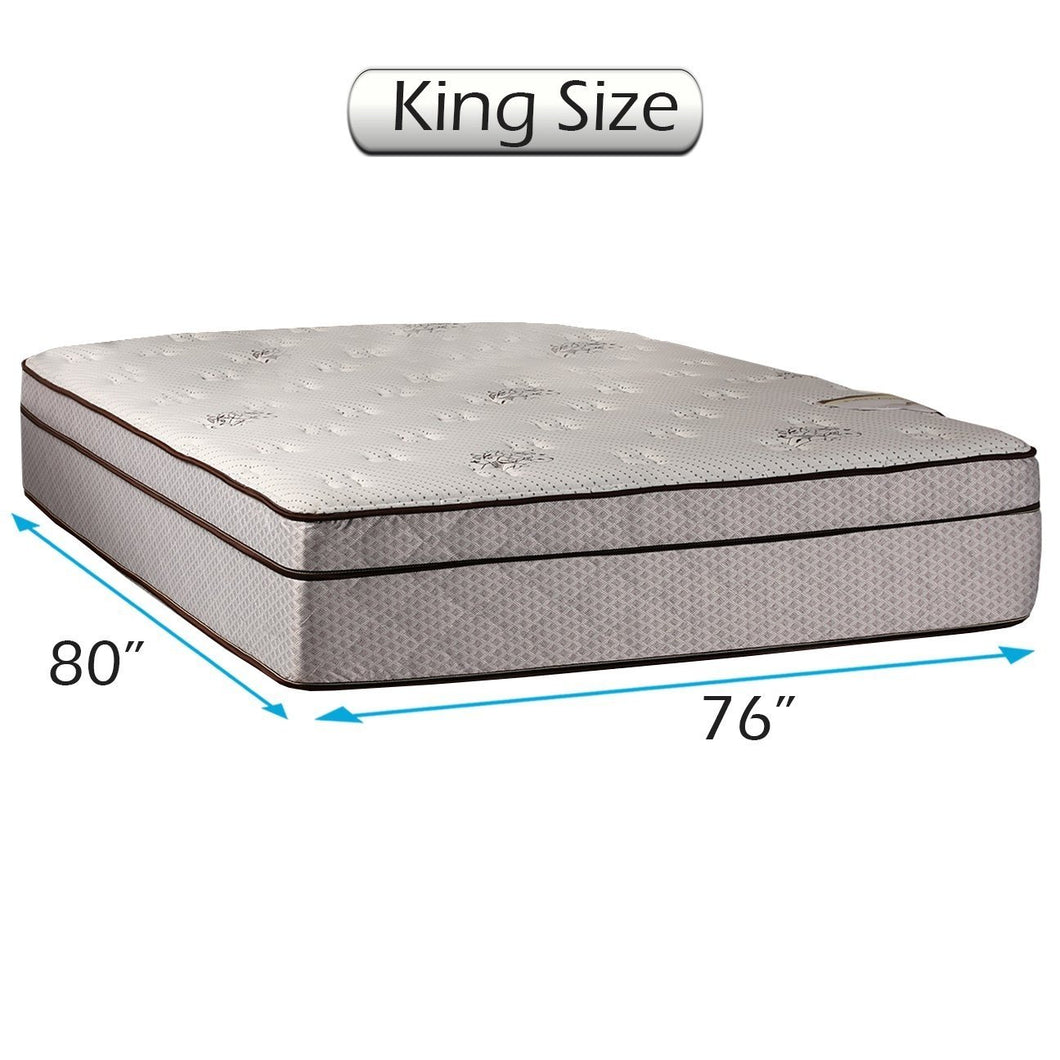 Fifth Ave Plush Foam Encased Eurotop (Pillow Top) Mattress Only (King - 76