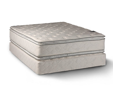 Comfort Double Sided Pillowtop Queen Size Mattress and Box Spring Set