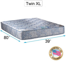 Load image into Gallery viewer, Dream Sleep Chiro Premier Orthopedic (Blue) Mattress Only - Fully Assembled, Good for Your Back, Longlasting and 2 Sided by Dream Solutions USA (Twin 39&quot;x75&quot;x9&quot;)