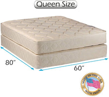 Load image into Gallery viewer, Dream Sleep Comfort Classic Gentle Firm Queen Mattress Set with Bed Frame Included - Orthopedic, Quality Foams, Long Lasting Comfort and 1-Sided by Dream Solutions USA