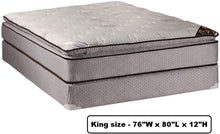 Load image into Gallery viewer, Dream Sleep Spinal Plush King Size (Eurotop) Mattress Set, Bed Frame Included - Sleep System with Enhanced Cushion Support, Good for Your Back, Orthopedic by Dream Solutions USA