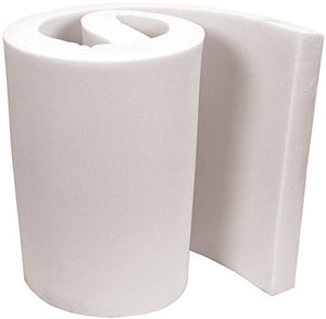 Dream Solutions USA Upholstery Foam Cushion Sheet- 4"x24"x72"-Regular Support Density-Premium Luxury Quality- Good for Sofa Cushion, Mattresses, Wheelchair, Poker Table, mad Much More