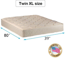 Load image into Gallery viewer, Dream Sleep Comfort Classic Gentle Firm Two-Sided Mattress Only with Mattress Cover Protector Included - Orthopedic, Good for Your Back, Long Lasting by Dream Solutions USA (Twin XL 39&quot;x80&quot;x9&quot;)