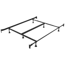 Load image into Gallery viewer, Beverly Hills Firm Foam PillowTop (King Size - 76&quot;x80&quot;x13&quot;) Mattress Set with Metal Bed Frame - Orthopedic, Quilted Fabric Cover, Long Lasting Comfort by Dream Solutions USA