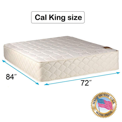 Grandeur Deluxe 2-Sided Medium Firm California King Mattress Only with Mattress Cover Protector Included - Fully Assembled, Good for Your Back, Luxury Height, Long Lasting by Dream Solutions USA