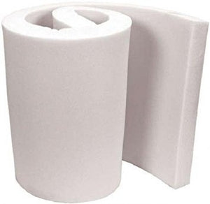 Dream Solutions USA Upholstery Visco Memory Foam Sheet- 1/2"Hx18W"x72L" - 3.5 lb Density- Luxury Quality- Good for Sofa Cushion, Mattresses, Wheelchair, May Relieve Backaches & Bed Sores