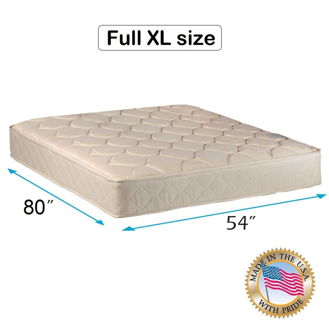Dream Sleep Comfort Classic Two-Sided Gentle Firm Mattress Only with Mattress Cover Protector Included - Orthopedic, Sleep System, Long Lasting by Dream Solutions USA (Twin XL Size)