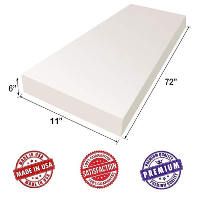 Upholstery Visco Memory Foam Sheet 3.5 lb Density - Good for Sofa Cushion, Mattress, Wheelchair, Luxury Quality, May Relieve Backache & Bed Sores by Dream Solutions USA (4
