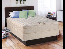 Load image into Gallery viewer, Dreamy Collection Fully Assembled Eurotop (Pillowtop) Full Mattress and Box Spring Set-Spinal Back Support, Innerspring Coils, Premium Edge Guards, Longlasting Comfort - by Dream Solutions USA