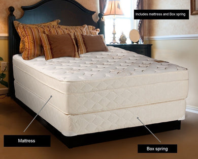 Beverly Hills Firm Foam Encased Eurotop (Pillow Top) Mattress and Box spring set (King 76