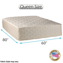 Load image into Gallery viewer, Highlight Luxury Firm Queen Size Mattress Only with Mattress Cover Protector Included - Fully Assembled, Innerspring Coils, Premium Edge Guards, Longlasting Comfort by Dream Solutions USA
