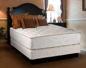 Dream Sleep Exceptional Plush King Two-Sided Mattress Set with Bed Frame Included - Full Assembled, Orthopedic, Longlasting Comfort by Dream Solutions USA