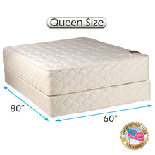 Load image into Gallery viewer, Dream Sleep Grandeur Deluxe 2-Sided Queen Size Mattress and Box Spring Set - Orthopedic, Fully Assembled, Good for Your Back, Luxury Height, Long Lasting