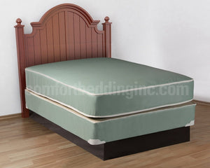 Plasticized Institutional Full Size Mattress & Box Spring Set
