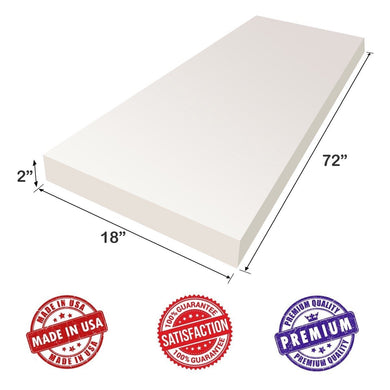 Dream Solutions USA Upholstery Visco Memory Foam Sheet- 2