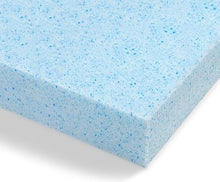 Load image into Gallery viewer, Dream Solutions USA Upholstery Visco Cool Gel Memory Foam Sheet 2&quot;H x 18&quot;W x72&quot;L - Luxury Quality Good for Sofa &amp; Chair Cushion, Wheelchair, May Relieve Backaches &amp; Bed Sores