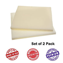 Load image into Gallery viewer, Upholstery Visco Memory Foam Square Sheets- Two Pack - 3.5 lb High Density 1&quot;x15&quot;x15&quot;- for Sofa, Chair Cushions, Pillows, Good for Backache &amp; Bed Sores- Dream Solutions USA