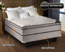 Load image into Gallery viewer, Spinal Dream Plush Pillow Top (Eurotop) Mattress Only (Queen Size-60&quot;x80&quot;x12&quot;) Sleep System with Enhanced Cushion Support- Fully Assembled, Great for Your Back - by Dream Solutions USA