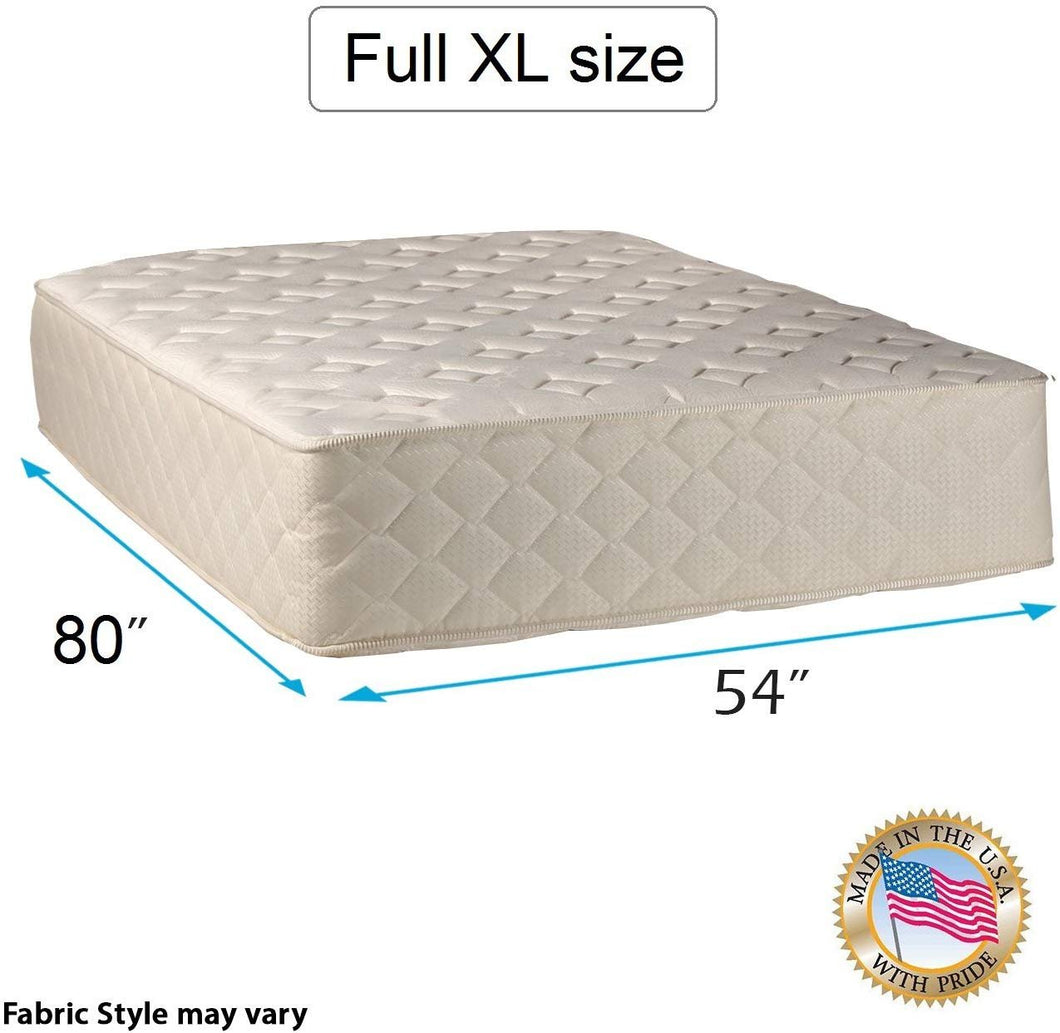 Dream Sleep Highlight Luxury Firm Full XL Size Mattress Only - Fully Assembled, Spinal Support, Innerspring Coils, Premium Edge Guards, Longlasting Comfort by Dream Solutions USA