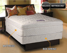 Load image into Gallery viewer, Lexus Pocket Coil Box Pillow Top Plush Firm Queen Size (60&quot;x80&quot;x14) - Mattress Only - Fully Assembled, Longlasting Comfort, by Dream Solutions USA