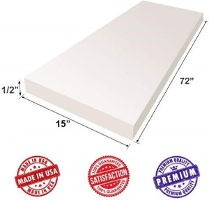 Dream Solutions USA Upholstery Foam Cushion Sheet- 1/2