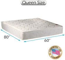 Load image into Gallery viewer, Dream Sleep Legacy 2-Sided Mattress Only with Mattress Protector Included - Orthopedic, Innerspring coils, Long Lasting Comfort by Dream Solutions USA (Twin 39"x75"x8")