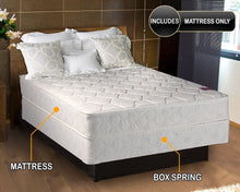 Load image into Gallery viewer, Legacy Twin Size (39&quot;x75&quot;x8&quot;) One Sided None Flip Mattress Only - Spine Support, Fully Assembled, Orthopedic Type, Lasting Comfort, by Dream Solutions USA